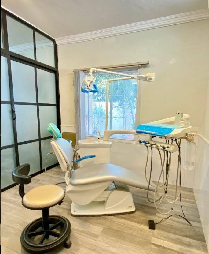 Treatment room at the clinic — modern dental chair, F-7/1 Islamabad